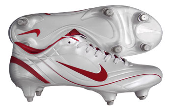 Nike Football Boots Nike Mercurial Vapour II SG Football Boots White / Red