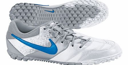 Nike Football Boots Nike Nike5 Bomba Astro Turf Trainer White/Silver/Blue