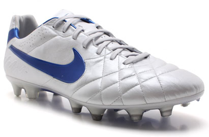 Nike Football Boots Nike Tiempo Legend IV FG Football Boots White/Blue