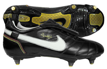 Nike Tiempo Ronaldinho Soft Ground Football Boots Black