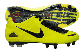 Nike Football Boots Nike Total 90 Laser FG Football Boots Black / Yellow
