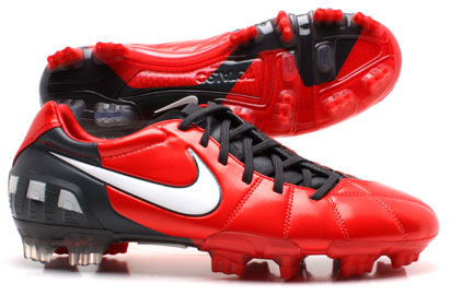 Nike Football Boots Nike Total 90 Laser III FG Football Boots Challenge Red