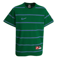Football Brasil Striped T-Shirt - Pine Green.