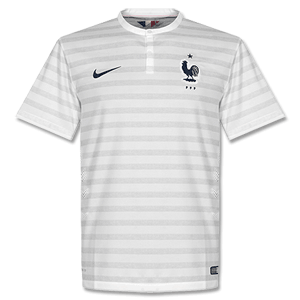 France Away Authentic Shirt 2014 2015