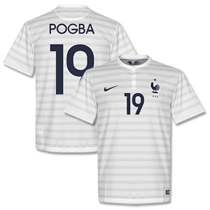 Nike France Away Pogba Shirt 2014 2015 (Fan Style