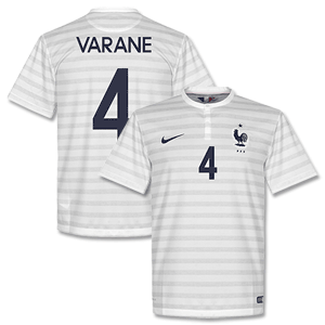 Nike France Away Varane Shirt 2014 2015