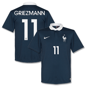 Nike France Home Griezmann Shirt 2014 2015