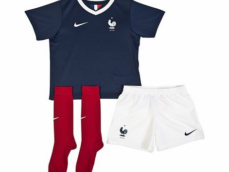 France Home Kit 2014/15 - Little Boys Navy