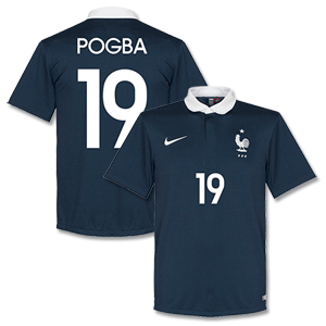Nike France Home Pogba Shirt 2014 2015 (Fan Style