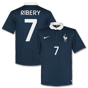 Nike France Home Ribery Shirt 2014 2015