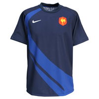 Nike France Home Rugby Shirt 2007/09.