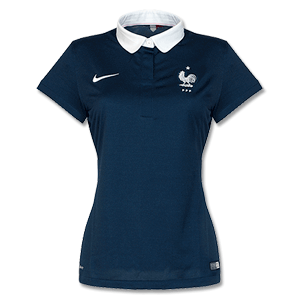 Nike France Home Womens Shirt 2014 2015