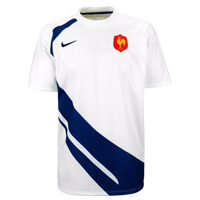 Nike France Supporters Away Rugby Shirt 2007/09.