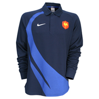 Nike France Supporters Home Rugby Shirt 2007/09.