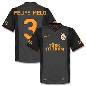 Nike Galatasaray Away Felipe Melo Shirt 2013 2014