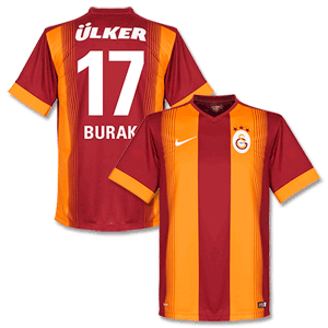 Nike Galatasaray Home Burak Shirt 2014 2015 (Fan