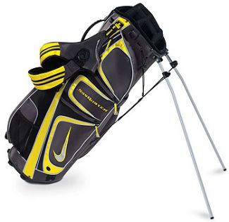 Nike Golf NIKE SASQUATCH XTREME SPORT CARRY BAG LIMITED EDITION Black/Silver/Topaz