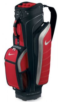 Nike Golf NIKE SLINGSHOT II CART TROLLEY GOLF BAG BLACK/SILVER CHARCOAL