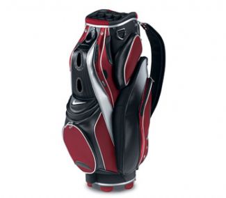 Nike Golf NIKE TOUR CART BAG II TEAM RED/SILVER BLACK