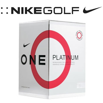 nike Golf ONE Platinum Golf Balls - 12 Ball Pack