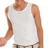 Nike Hanes Fit-T Shirt Tank Top, White, XL