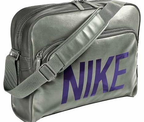 Nike Heritage Track Messenger Bag - Silver