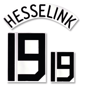 Nike Hesselink 19 (Fan Style) 06-07 Holland Home Name