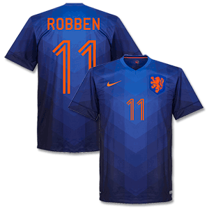 Nike Holland Away Robben 11 Shirt 2014 2015 (Fan