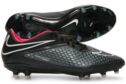 Nike Hypervenom Phelon FG Football Boots Black/Hyper