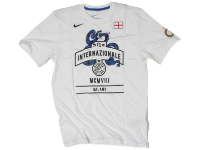 Nike Inter Milan Core Cotton T-Shirt White