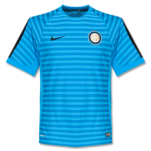 Nike Inter Milan Squad S/S Training Shirt - Sky 2014