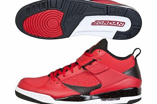 Jordan Flight 45 Basketball Shoe - Gym Red