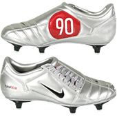 Nike Junior Total 90 III Soft Ground - Silver/Black/Red.