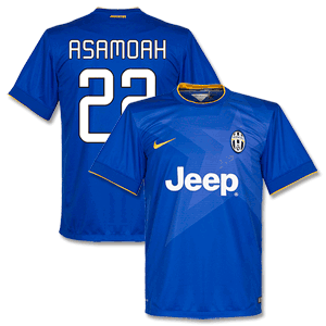 Nike Juventus Away Asamoah Shirt 2014 2015 (Fan Style