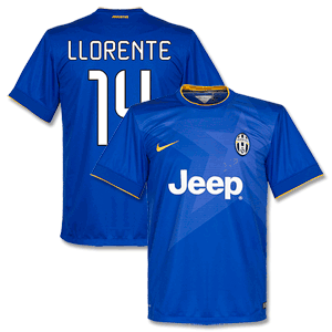 Nike Juventus Away Llorente Shirt 2014 2015 (Fan