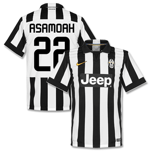 Nike Juventus Home Asamoah Shirt 2014 2015 (Fan Style