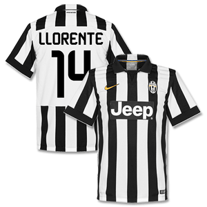 Nike Juventus Home Llorente Shirt 2014 2015 (Fan