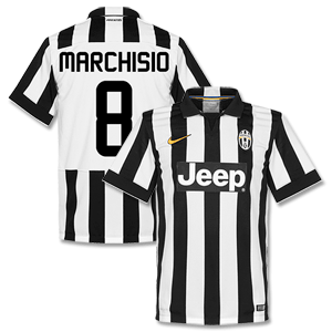 Nike Juventus Home Marchisio Shirt 2014 2015 (Fan