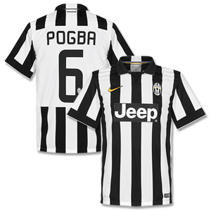 Nike Juventus Home Pogba Shirt 2014 2015