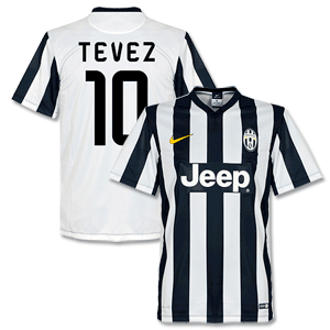 Nike Juventus Home Tevez 10 Supporters Shirt 2014