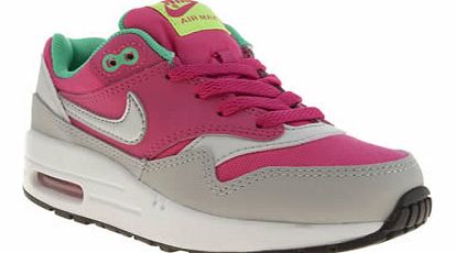 Nike kids nike pink air max 1 girls junior 8607513560