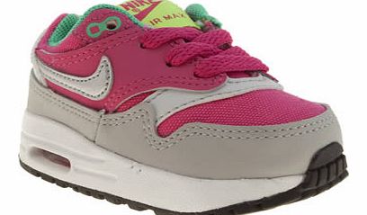 Nike kids nike pink air max 1 girls toddler