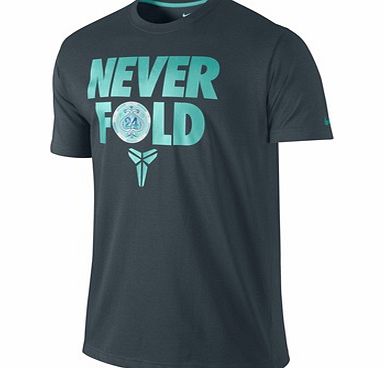 Kobe Never Fold T-Shirt - Dark Magnet