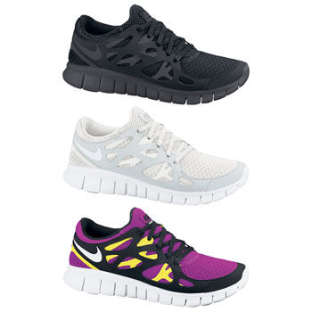 Nike Ladies Free Run Plus 2 Shoes.