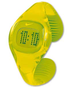 Ladies Presto Glo LCD Yellow Watch