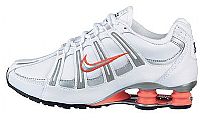 Ladies Shox Turbo Leather Running Shoes