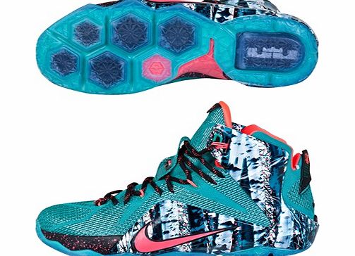 Nike Lebron XII Basketball Shoe - X-Mas 707558-363