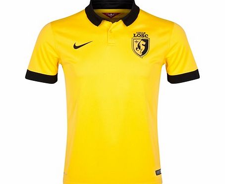 Lille Away Shirt 2014/15 Yellow 619631-704