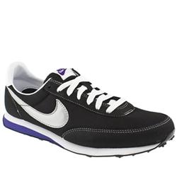 Nike Male Elite Si Fabric Upper Fashion Trainers in Black and Silver, White and Orange