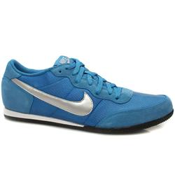 Nike Male Racer Suede Upper Fashion Trainers in Blue, Green, Red